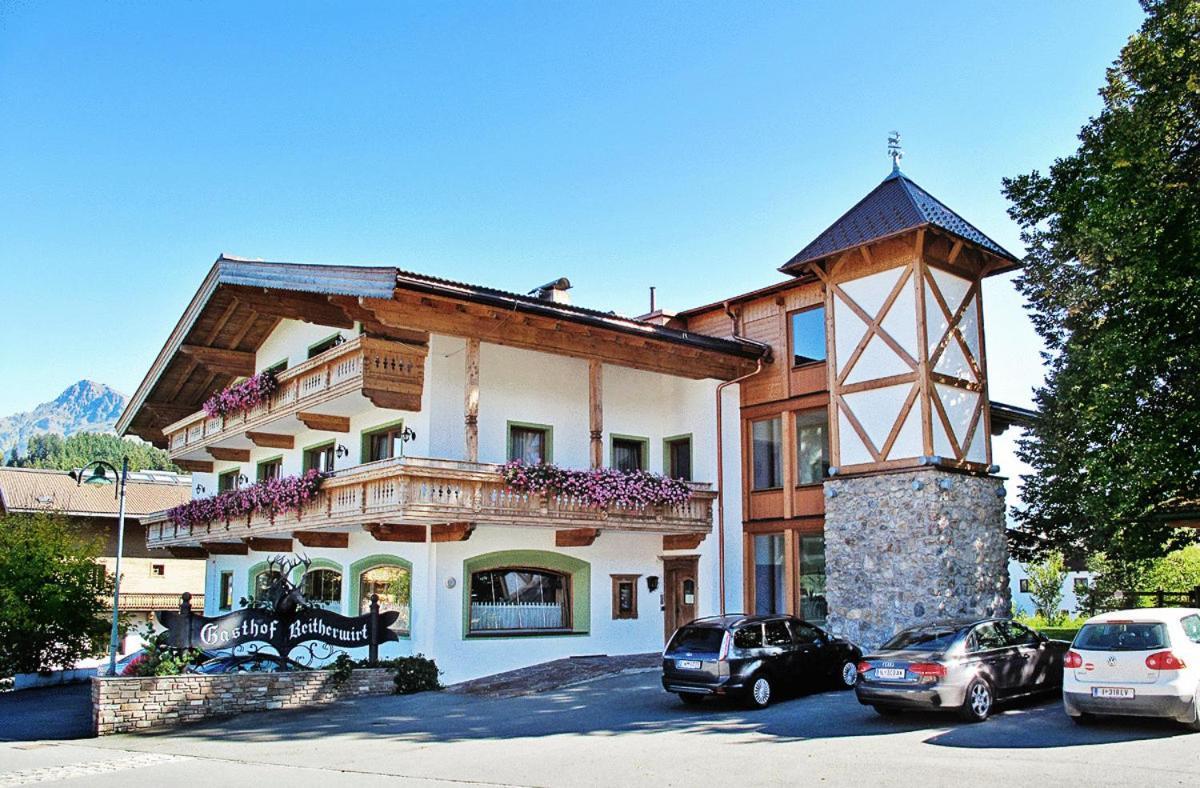 Hotel Hubertus Mit Erlebnislandgasthof Reitherwirt キッツビュール エクステリア 写真